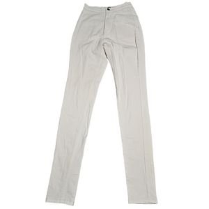 Fashion Nova White Aphrodite Slim Jeans